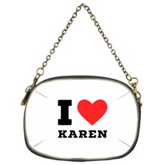 I Love Karen Chain Purse (one Side) by ilovewhateva