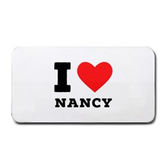 I Love Nancy Medium Bar Mat by ilovewhateva