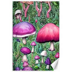 Conjuration Mushroom Canvas 24  X 36  by GardenOfOphir