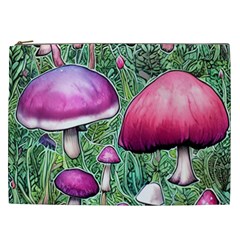Conjuration Mushroom Cosmetic Bag (xxl) by GardenOfOphir