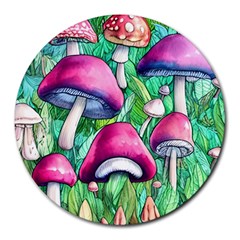 Charmed Toadstool Round Mousepad