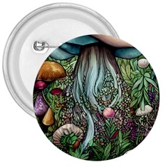 Craft Mushroom 3  Buttons by GardenOfOphir
