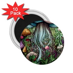 Craft Mushroom 2 25  Magnets (10 Pack)  by GardenOfOphir