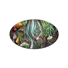 Craft Mushroom Sticker Oval (100 Pack) by GardenOfOphir
