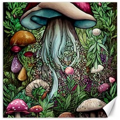 Craft Mushroom Canvas 20  X 20  by GardenOfOphir