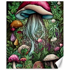 Craft Mushroom Canvas 20  X 24  by GardenOfOphir