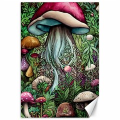 Craft Mushroom Canvas 20  X 30  by GardenOfOphir