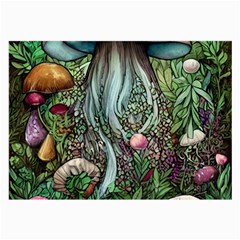 Craft Mushroom Large Glasses Cloth by GardenOfOphir