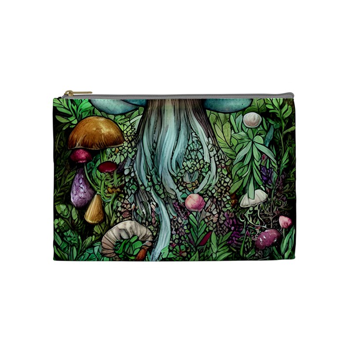 Craft Mushroom Cosmetic Bag (Medium)