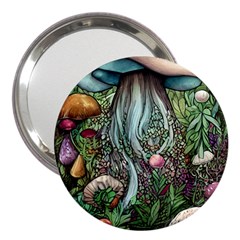 Craft Mushroom 3  Handbag Mirrors by GardenOfOphir