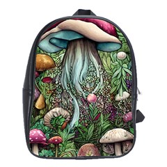 Craft Mushroom School Bag (xl) by GardenOfOphir