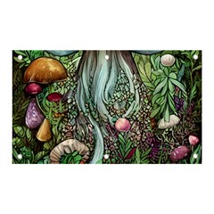 Craft Mushroom Banner And Sign 5  X 3  by GardenOfOphir