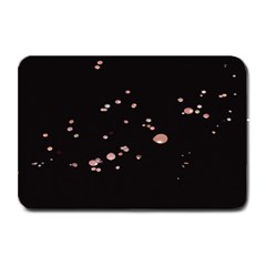 Abstract Rose Gold Glitter Background Plate Mats by artworkshop