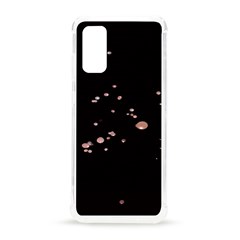 Abstract Rose Gold Glitter Background Samsung Galaxy S20 6 2 Inch Tpu Uv Case by artworkshop