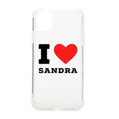 I Love Sandra Iphone 11 Tpu Uv Print Case by ilovewhateva