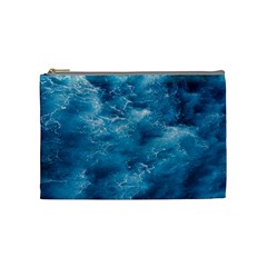 Blue Water Speech Therapy Cosmetic Bag (medium) by artworkshop