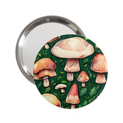Fantasy Farmcore Farm Mushroom 2 25  Handbag Mirrors by GardenOfOphir