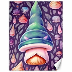 Mushroom Core Canvas 12  X 16  by GardenOfOphir