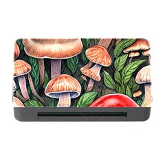 Rustic Mushroom Memory Card Reader With Cf by GardenOfOphir