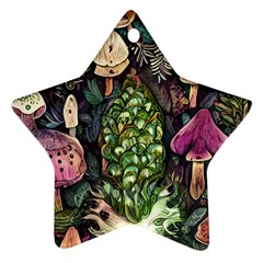 Forest Fairycore Foraging Ornament (star) by GardenOfOphir