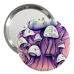 Forestcore Mushroom 3  Handbag Mirrors by GardenOfOphir