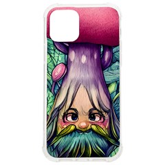 Mushroom Hunting In The Forest Iphone 12/12 Pro Tpu Uv Print Case by GardenOfOphir
