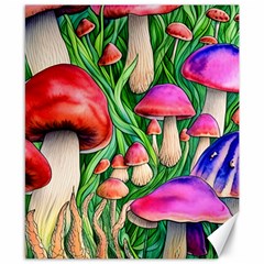 Mushroom Canvas 8  X 10  by GardenOfOphir