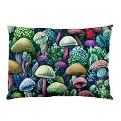 Mushroom Core Fairy Pillow Case by GardenOfOphir