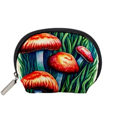 Enchanted Forest Mushroom Accessory Pouch (small) by GardenOfOphir