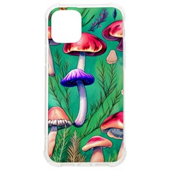 Foresty Mushroom Iphone 12/12 Pro Tpu Uv Print Case by GardenOfOphir