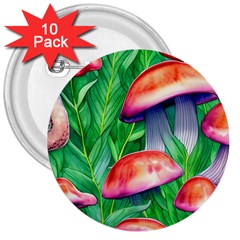 A Forest Fantasy 3  Buttons (10 Pack)  by GardenOfOphir