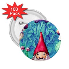 Mushroom Magic 2 25  Buttons (100 Pack)  by GardenOfOphir