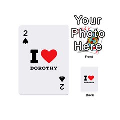 I Love Dorothy  Playing Cards 54 Designs (mini) by ilovewhateva