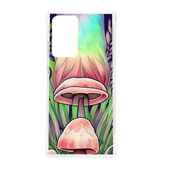 Tiny Forest Mushrooms Samsung Galaxy Note 20 Ultra Tpu Uv Case by GardenOfOphir