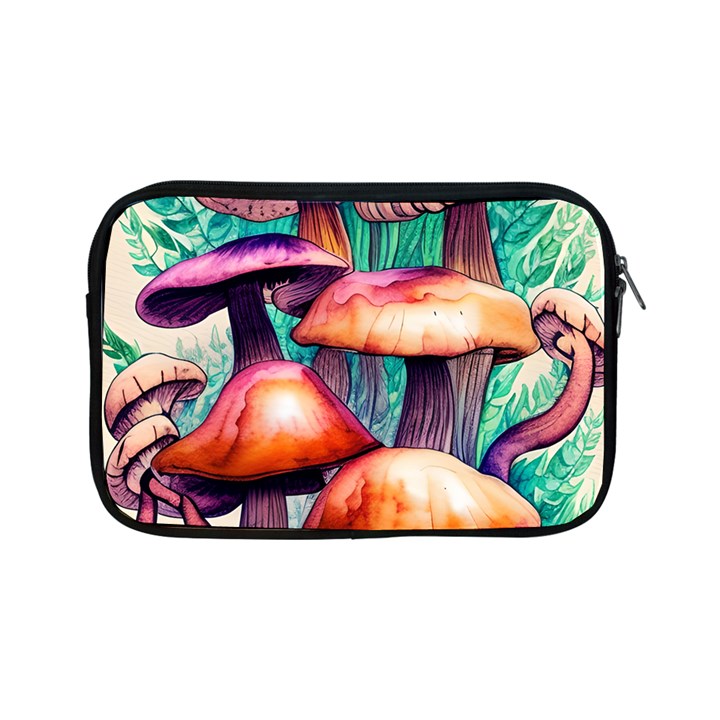 Witchy Mushrooms In The Woods Apple iPad Mini Zipper Cases