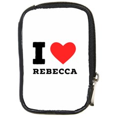 I Love Rebecca Compact Camera Leather Case by ilovewhateva