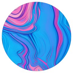 Liquid Background Pattern Round Trivet by GardenOfOphir