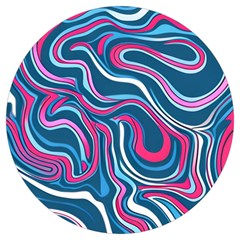 Liquid Art Pattern Round Trivet by GardenOfOphir