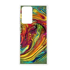 Liquid Art Pattern - Abstract Art Samsung Galaxy Note 20 Ultra Tpu Uv Case by GardenOfOphir