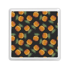 Pineapple Background Pineapple Pattern Memory Card Reader (square) by Wegoenart