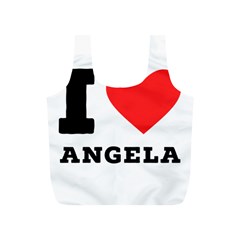 I Love Angela  Full Print Recycle Bag (s) by ilovewhateva
