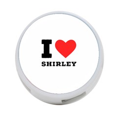 I Love Shirley 4-port Usb Hub (two Sides) by ilovewhateva