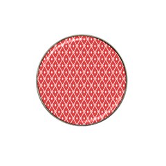 Pattern 10 Hat Clip Ball Marker (4 Pack) by GardenOfOphir