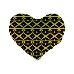 Pattern 15 Standard 16  Premium Flano Heart Shape Cushions