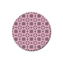 Pattern 19 Rubber Round Coaster (4 Pack) by GardenOfOphir