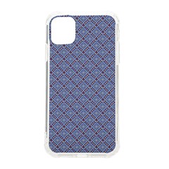 Blue Diamonds Iphone 11 Tpu Uv Print Case by Sparkle