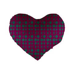Pattern 26 Standard 16  Premium Flano Heart Shape Cushions