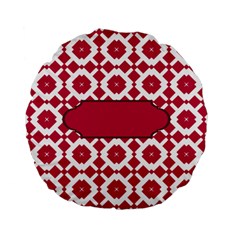 Pattern 30 Standard 15  Premium Flano Round Cushions by GardenOfOphir