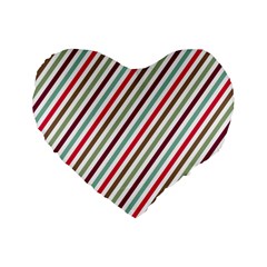 Pattern 47 Standard 16  Premium Flano Heart Shape Cushions