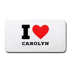 I Love Carolyn Medium Bar Mat by ilovewhateva